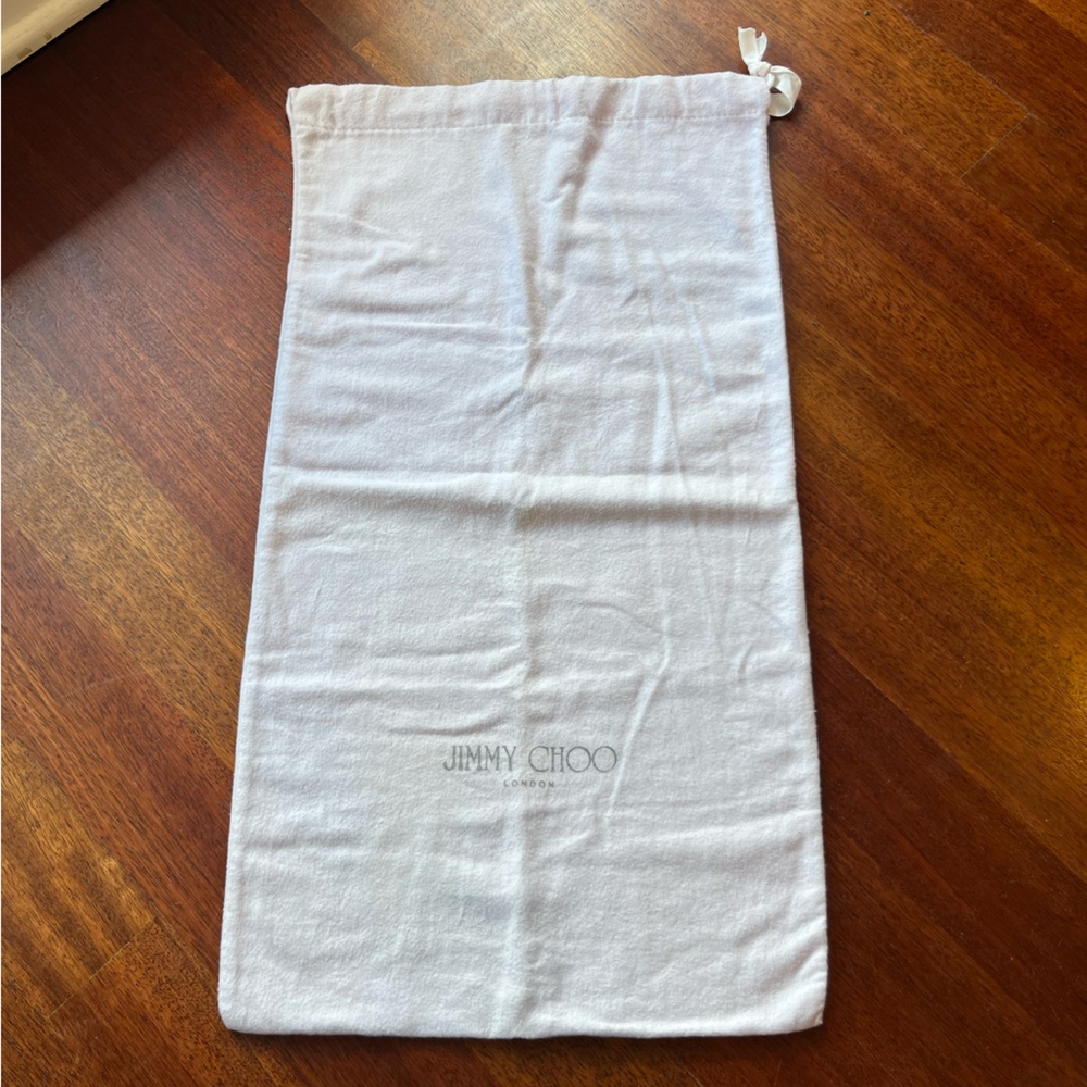 Jimmy Choo Light Cotton Dust Bag